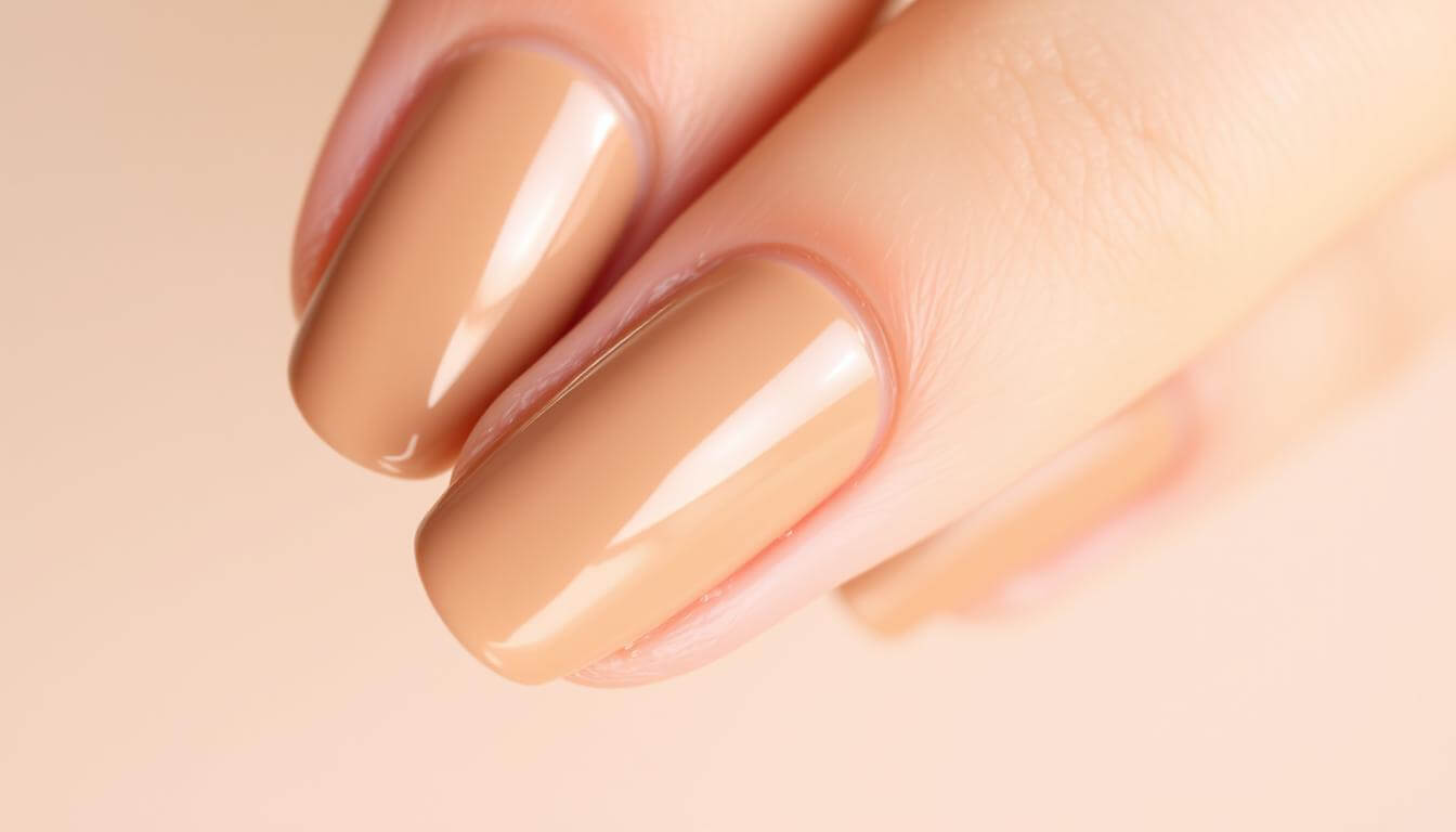 How to Get the Perfect Light Brown Nails Color BackstageViral.com